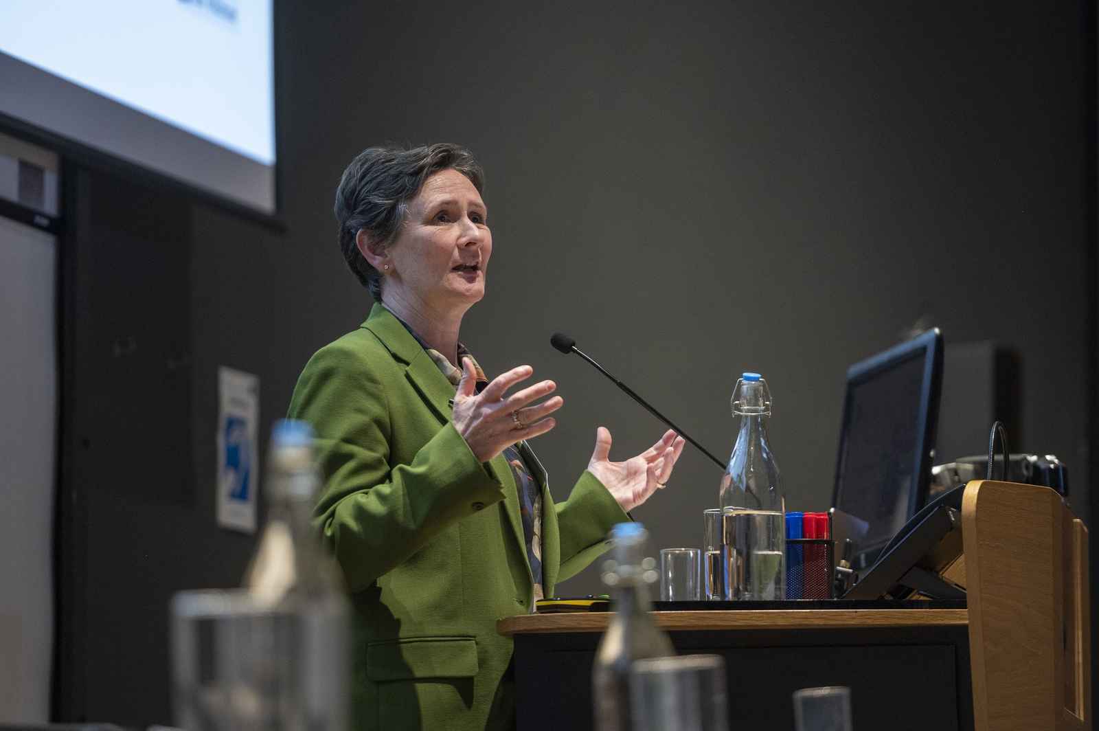 Vice-Chancellor Professor Irene Tracey, CBE, FRS, FMedSci, at the 2024 Vice-Chancellor's Colloquium Vice-Chancellor Professor Irene Tracey, CBE, FRS, FMedSci, at the 2024 Vice-Chancellor's Colloquium